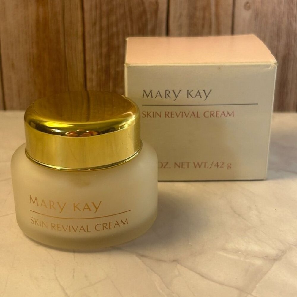 Mary Kay Skin Revival Cream 1.5 oz Jar All Skin Types - Discontinued Vintage NEW